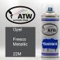 Preview: Opel, Fresco Metallic, 22M: 400ml Sprühdose, von ATW Autoteile West.